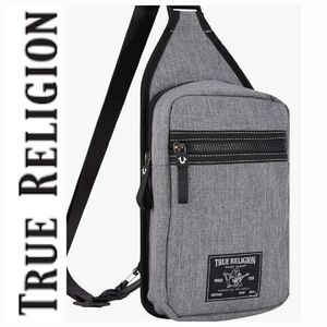 True Religion Yeta Sling Bag- Grey